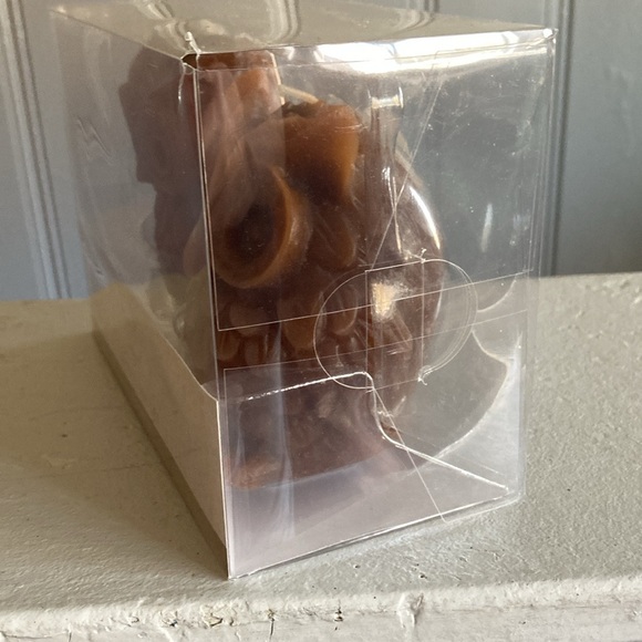 BNIB- 4.7"- Hand Carved- Unscented- 2 Pack- Brown Owl Figural Candles Decor Set - Picture 8 of 17